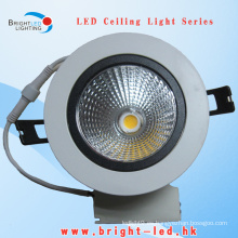 95mm recorte 900lm 10W nuevo diseño COB LED luz de techo